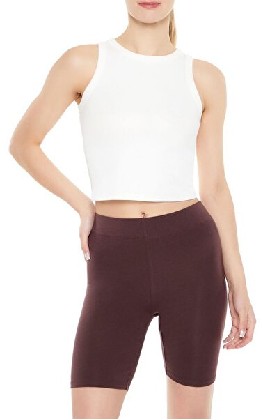 Forever 21 High-Rise Biker Şort