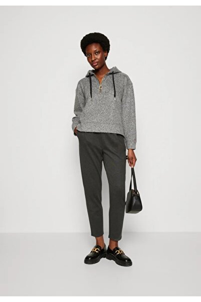 Tommy Hilfiger YARIM FERMUARLI HEATHER ZIP HOODIE