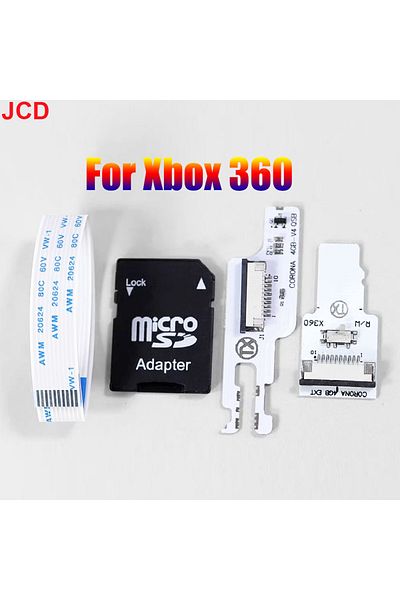 JCD 1 Set 1set 4gb Qsb V4 Sd Host Card Reader For Xbox 360 Tx Corona 4gb Nand Rw Kit V4