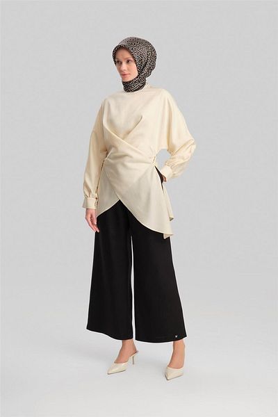 Armine Pantaloni Palazzo 24Y2615 Negri