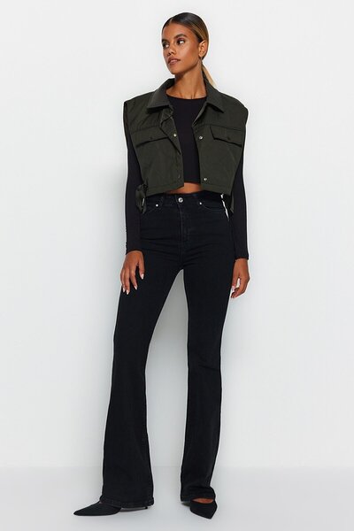 MAKRAS EXCLUSIVE A147395 Jeans High Waist Spanish Leg Jeans