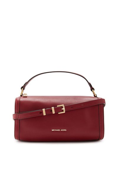 Michael Kors Orchard Red Leather Handbag 32f4g5oc5l-609
