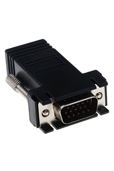 Kebidumei محول من RJ45 ذكر إلى VGA أنثى/ذكر إلى كابل شبكة إيثرنت Cat5 Cat5e/6...