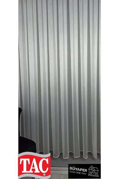 Taç Rüyaper New Season Armor Woven - Tulle Curtain Iron, Don'T Wanted Close Pleated