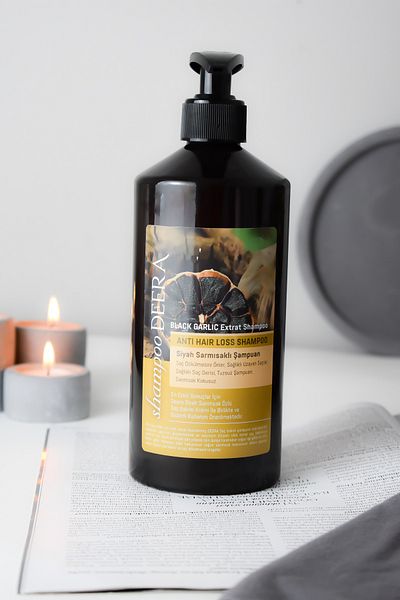 LALEZEN Deera Black Garlic Shampoo - Hair Loss and Dandruff