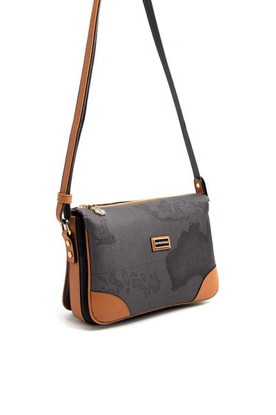 Silver Polo Silver & Polo Black - Geantă de damă A.Taba SP784