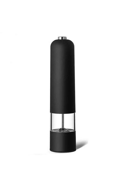 Choice black Electric Pepper Grinder and Salt Grinder Adjustable Coarseness Kitchen Spice Grinder Simple Ki