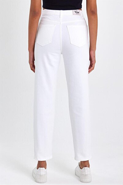 MAKRAS EXCLUSIVE A170136 Jeans High Waist Mom Skinny Jeans