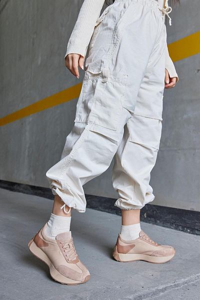 NILUFARR Male Biscuit Genuine Suede Women's Sneaker