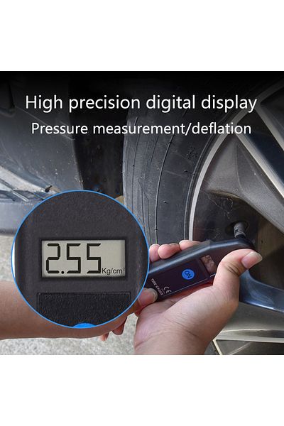 Choice Digital Car Tire Tyre Air Pressure Gauge Meter LCD Display Manometer Barometers Tester PSI KPA BA...