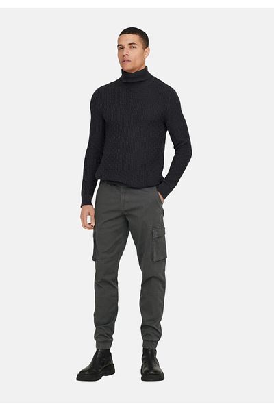 Only & Sons Cargohose Cam Stage Lange Hose Mit Cargo Taschen