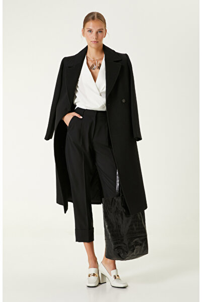 Network Siyah Bol Paça Pantolon