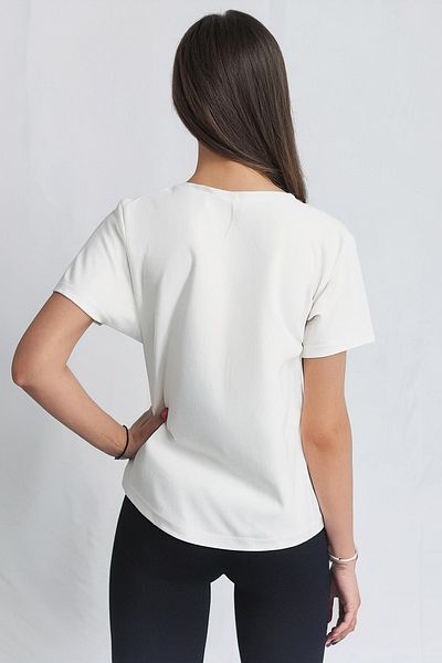 KaeLaurean Women's Crew Neck Relaxed Fit T-Shirt - 100% Cotton