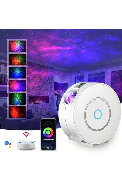 Choice USB Plug white Tuya WiFi intelligent high-definition starry sky projector intelligent voice control