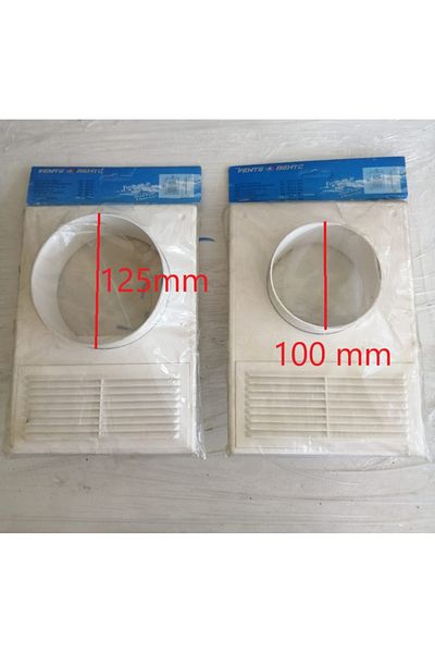 Hakim Havalandırma Wp Fmv 125mm Corrugated Ventilation Vent