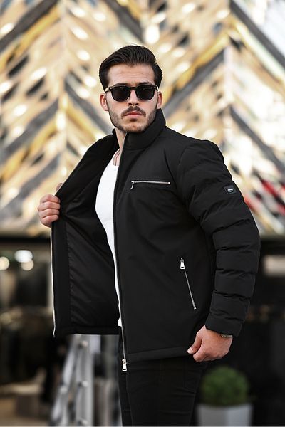 Boymen Water and Windproof Men's Jacket Winter Jacket Puffer Jacket