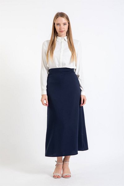 Esswaap Bell Skirt Navy Blue