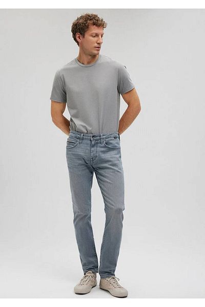Mavi Τζιν παντελόνι Jake Blue Black Shaded Vintage ανοιχτό γκρι0042286528