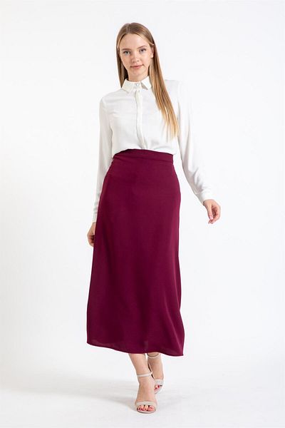 Esswaap Bell Skirt Plum