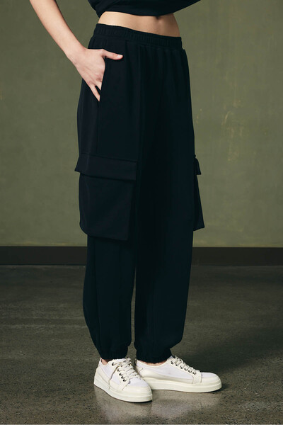 Hays Kadın Soft Touch Kargo Cepli Uzun Pantolon