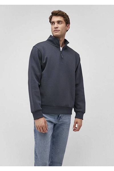 Mavi Φούτερ Navy Blue Basic με ημιφερμουάρ - 0S10278-87822