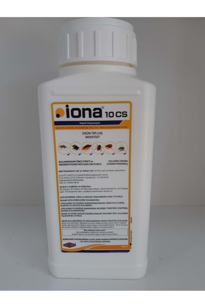 Safa Tarım İona 10 CS Kokusuz Haşere Öldürücü | 500 ml