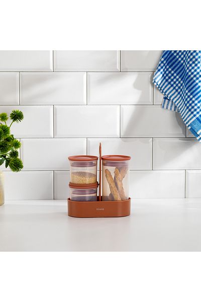Schafer 7 Piece Easy Storage Container Set - Tile