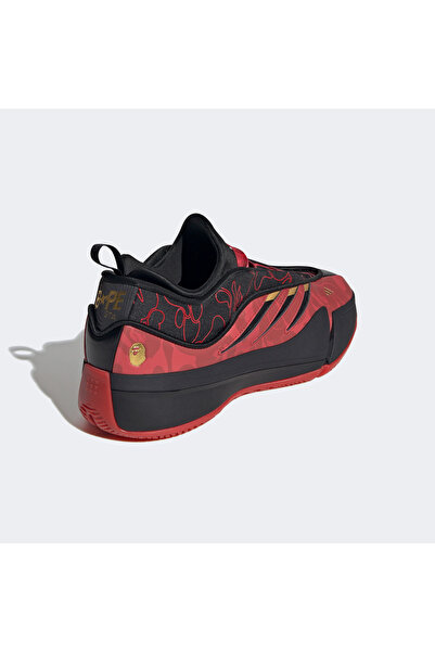 adidas Bape Dame9 Erkek Kırmızı Spor Ayakkabı