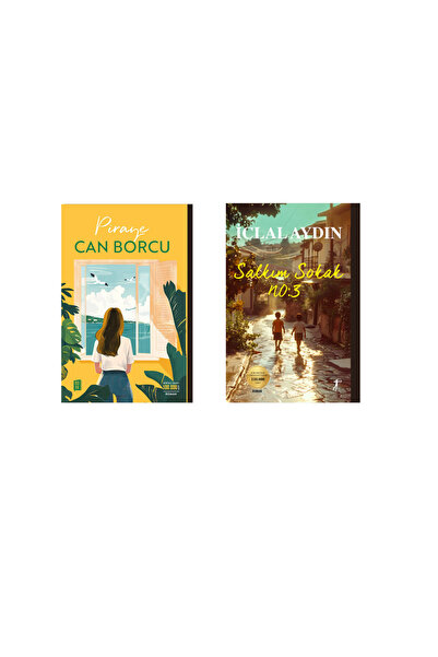 Mona Kitap Can Borcu,salkım sokak, 2' li set