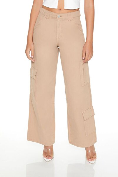 Forever 21 Twill Kargo Carpenter Pantolon