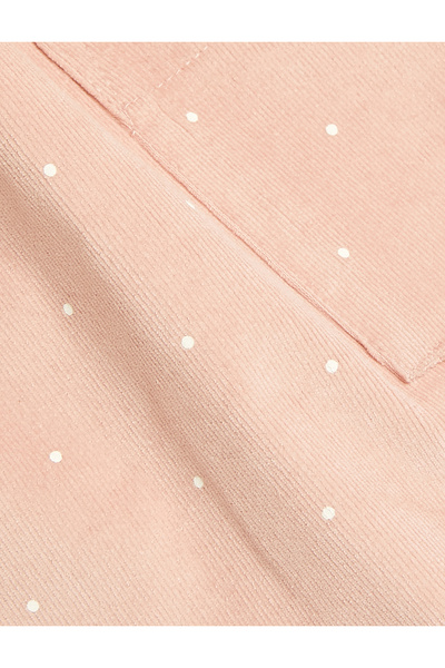 Koton Salopet-Kleid aus Baumwolle mit quadratischem Kragen und Taschendetail