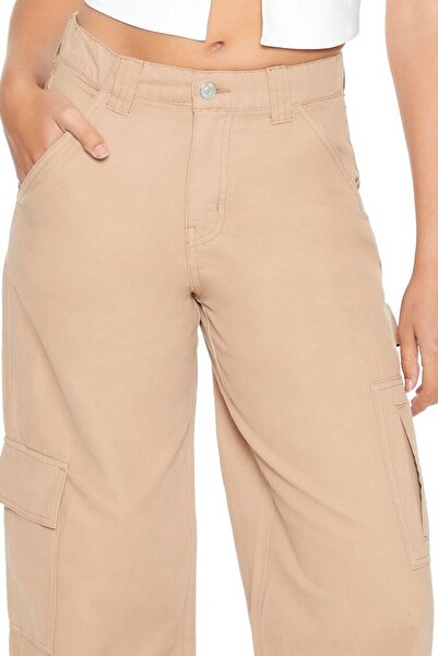 Forever 21 Twill Kargo Carpenter Pantolon