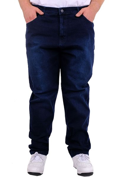 ModeXL Ανδρικό κλασικό τζιν παντελόνι - Mode XL, Plus Size, Navy MARK 21920d