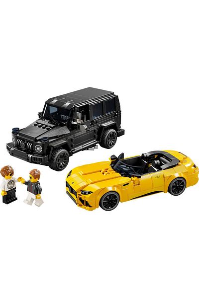 LEGO Speed Champions Mercedes-AMG G 63 and SL 63 76924 - Age 10 and Up Set(808 Pieces)