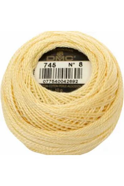 Dmc Koton Perle 745 (No:8) - 2 Pieces
