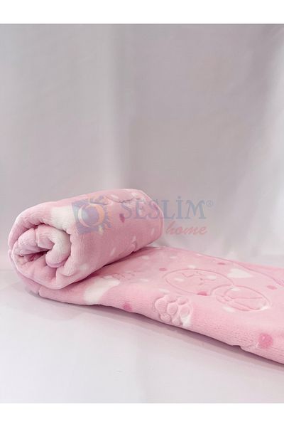 Merinos Embos Pink Baby Blanket