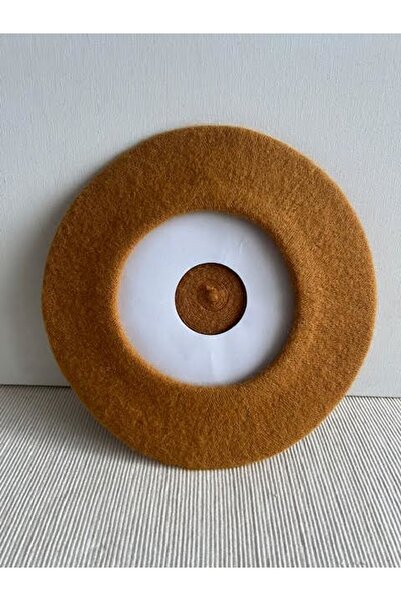 CosmoOutlet French Model Mustard Color Imported Painter Beret