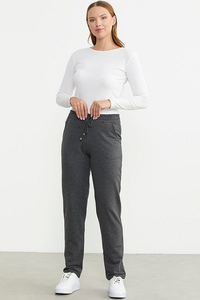 Sementa Φούτερ Anthracite Skinny Leg και Κορδόνι μέσης