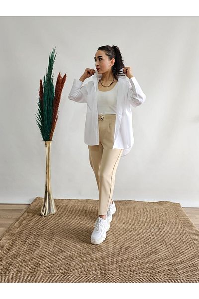 Altı Üstü Butik Cămașă oversize cu buzunar dublu