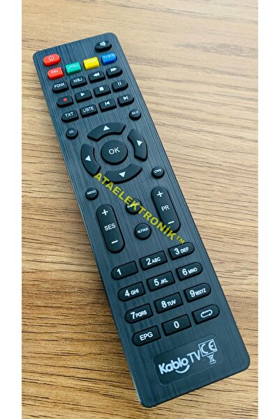 ATAELEKTRONİK ( Türkçe Tuş Dizilimi ) Kablo Tv Teledünya Neta 8800 8950 8970 ...