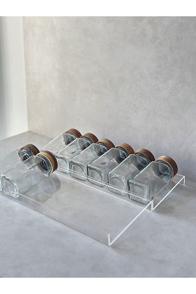 Dekorzdükkan 2-Piece Plexiglass Drawer Organizer
