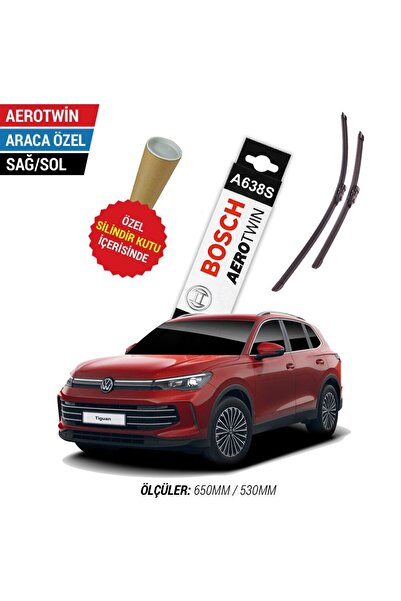 Silecek Sepeti Volkswagen Tiguan Silecek (2024-2025) Bosch Aerotwin A638S