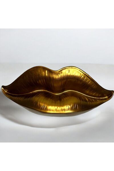 ufak dusler atölyesi dudak duvar süsü dekoratif obje