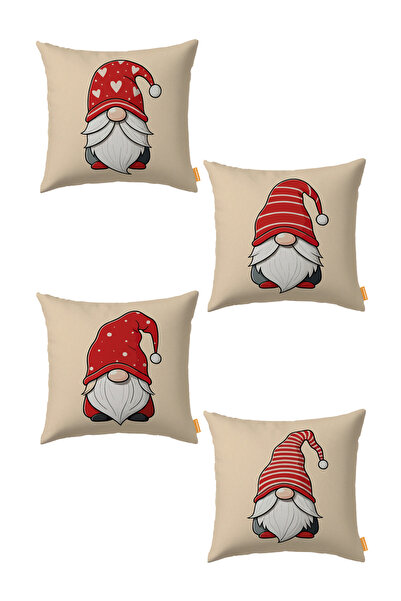 Arancione Co Set de huse de pernă de Anul Nou din 4 piese - DS9