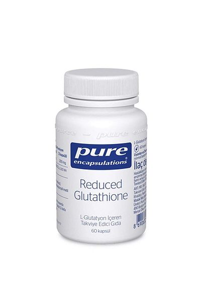 Pure Encapsulations Reduced Glutathione L-Glutathione 60 Capsules