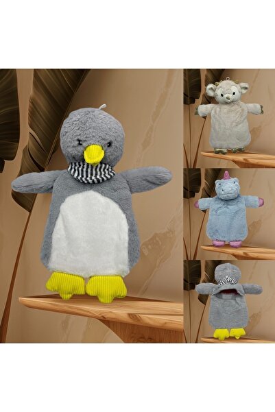 MİMOZA PARK Peluş Lux Çocuk Kahramanlı Sıcak Su Torbası 1 Litre