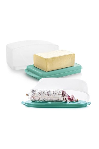 Tupperware Turquoise Breakfast Set of 2