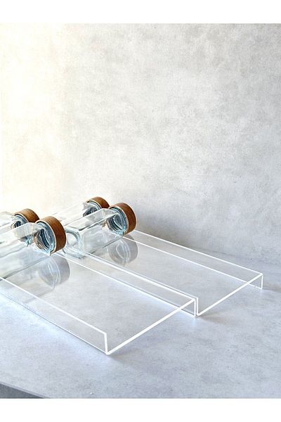 Dekorzdükkan 2-Piece Plexiglass Drawer Organizer