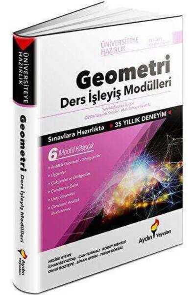 Aydın Yayınları Üniversiteye Hazırlık Geometri Ders İşleyiş Modülleri