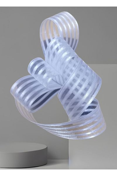 Kezban Tekstil 20 Meters 2.5 cm Chiffon Decoration Ribbon